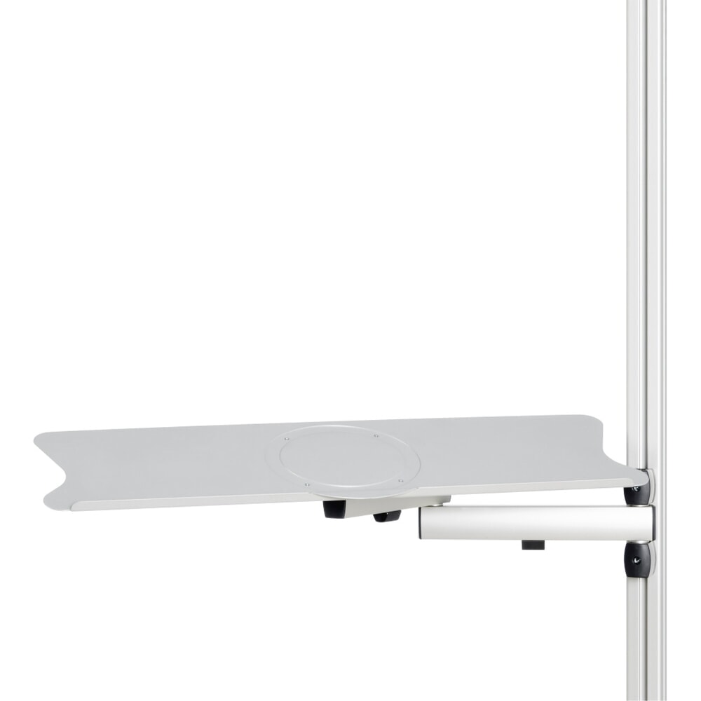 Immagine del prodotto n. 2: Braccio orientabile per il tavolo di confezionamento RAU, per mouse e tastiera, con 3 snodi, portata 520 mm