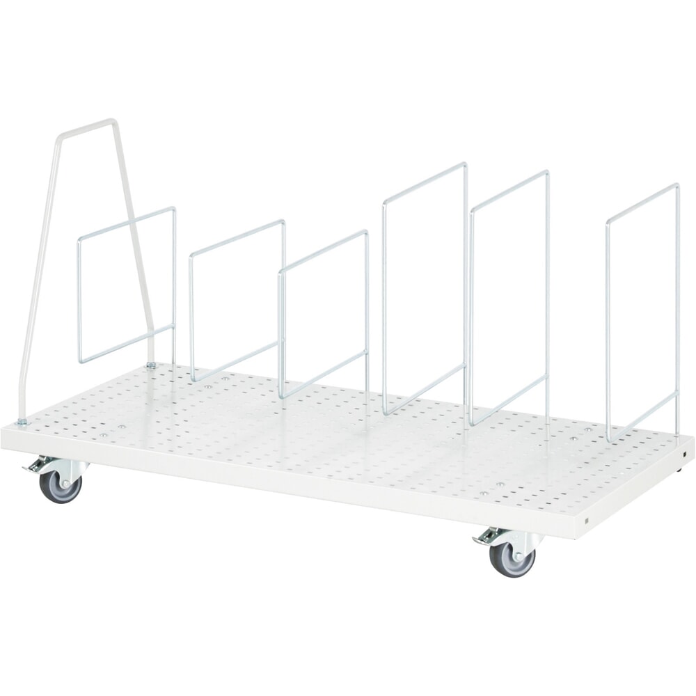 Immagine del prodotto: Ripiano per cartoni RAU per tavoli di confezionamento, mobile, grigio chiaro, AxLxP 615 mm x 665 mm x 650 mm