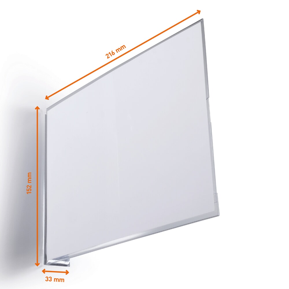 Immagine del prodotto n. 4: DURABLE segnaletica per scaffali , cartello magnetico per corsia, formato A5 orizzontale