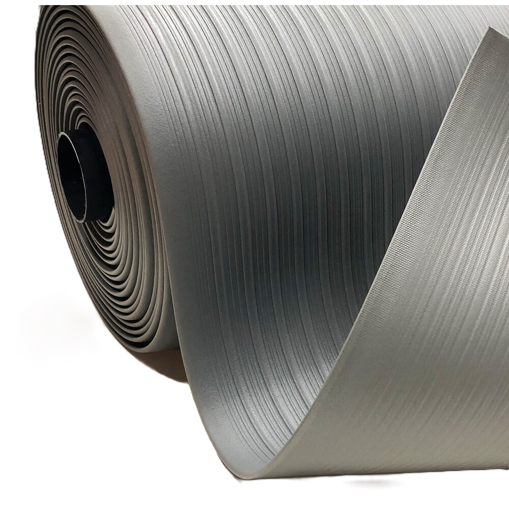 Immagine del prodotto n. 2: Steinbock® tappetino defaticante Ergo, profilo scanalato, monostrato, LxL 600 x 1000 mm, grigio