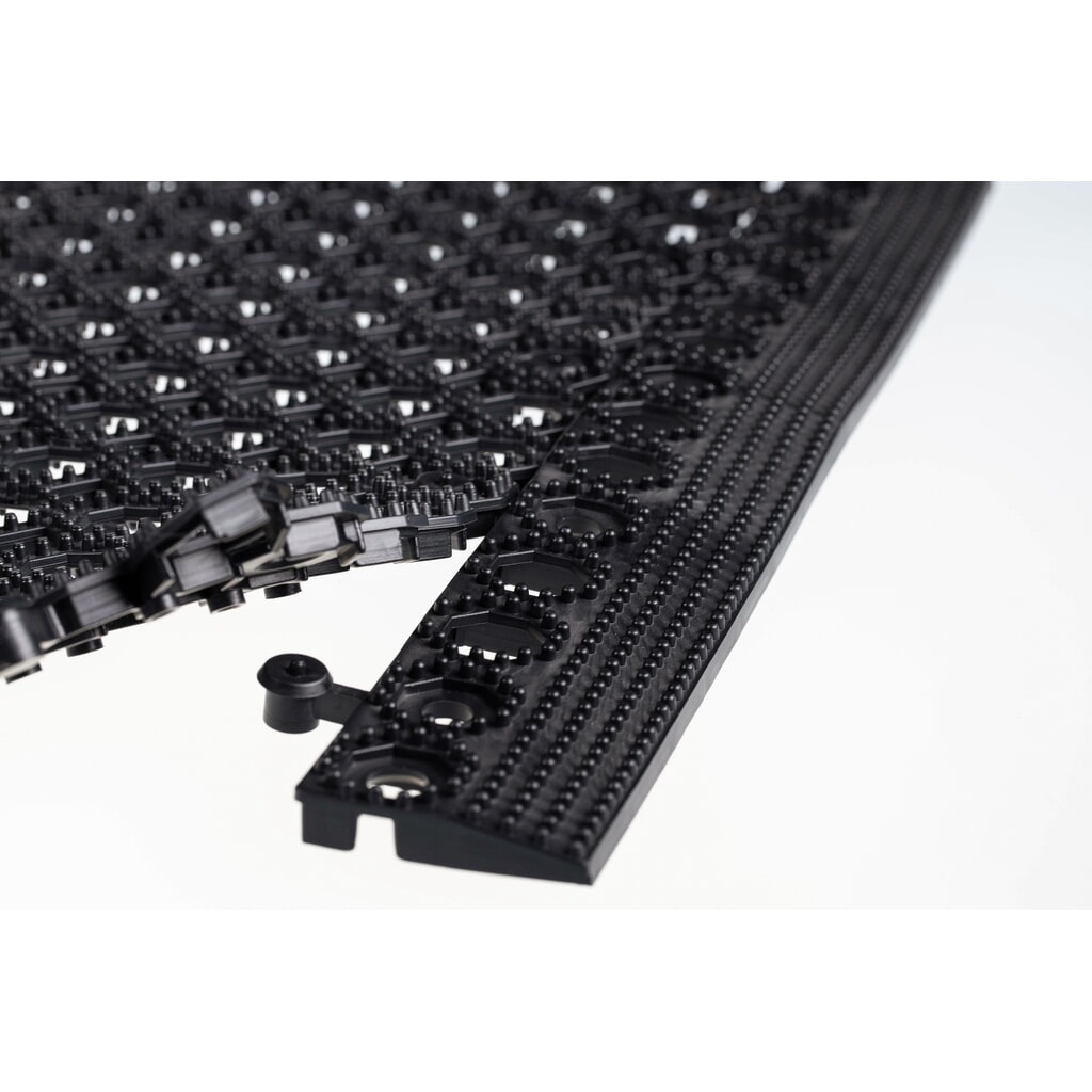 Listello di bordatura per tappetino defaticante Yoga Grip Ultra, da uomo, nero Immagine del prodotto n. 1: Listello di bordatura per tappetino defaticante Yoga Grip Ultra, da uomo, nero