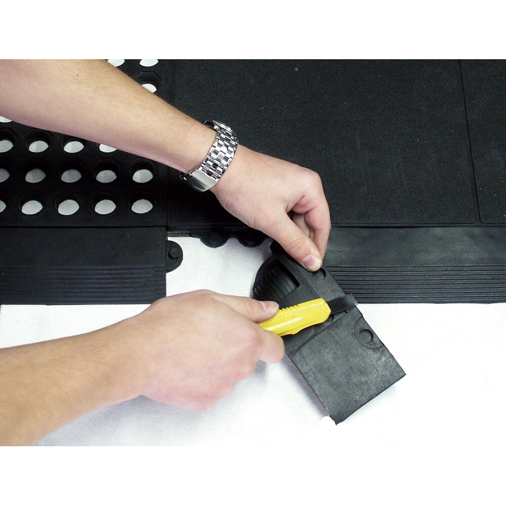 Immagine del prodotto n. 4: Listello di bordatura per tappetino defaticante Yoga Solid Basic, da donna, nero