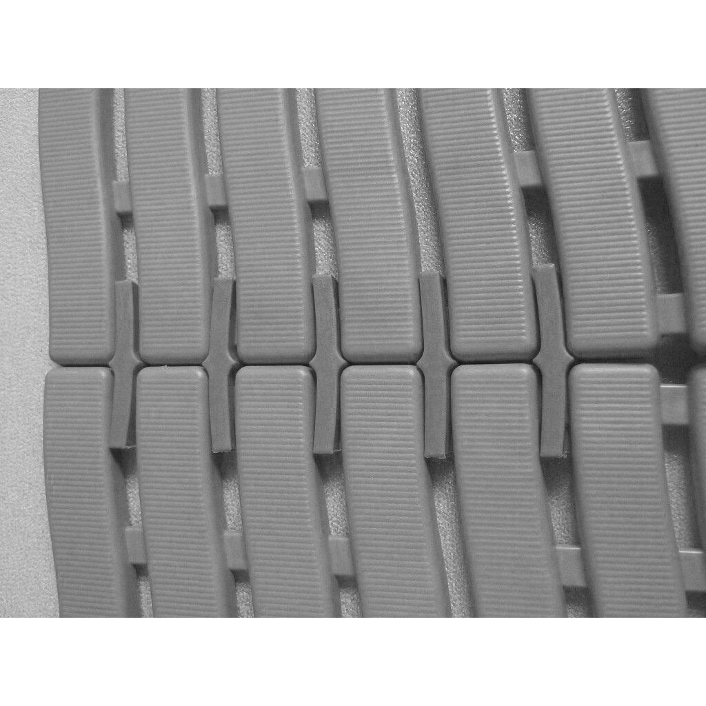 Immagine del prodotto n. 3: Tappeto a griglia Yoga Soft Step, in PE, tappeto singolo, LxP 600 x 900 mm, grigio