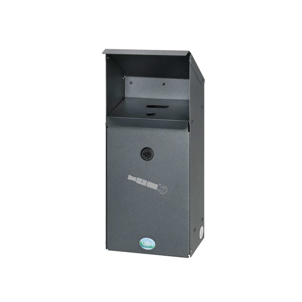 Posacenere VAR® EZS 1, per lo smaltimento di sigarette elettroniche, montaggio a parete Immagine del prodotto: Posacenere VAR® EZS 1, per lo smaltimento di sigarette elettroniche, montaggio a parete
