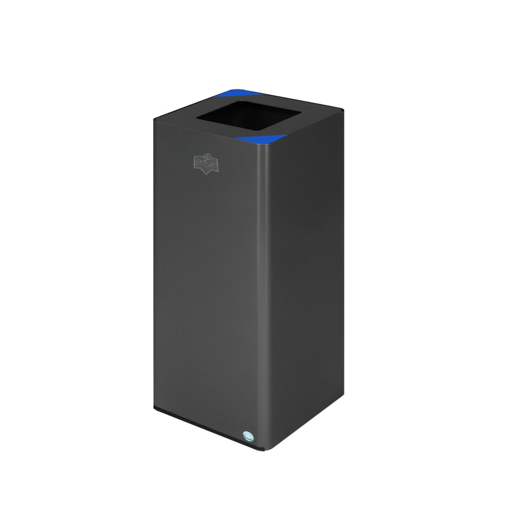 Immagine del prodotto n. 2: Contenitore per materiali riciclabili VAR® WSG Quadro 118, con 4 angoli colorati autoadesivi