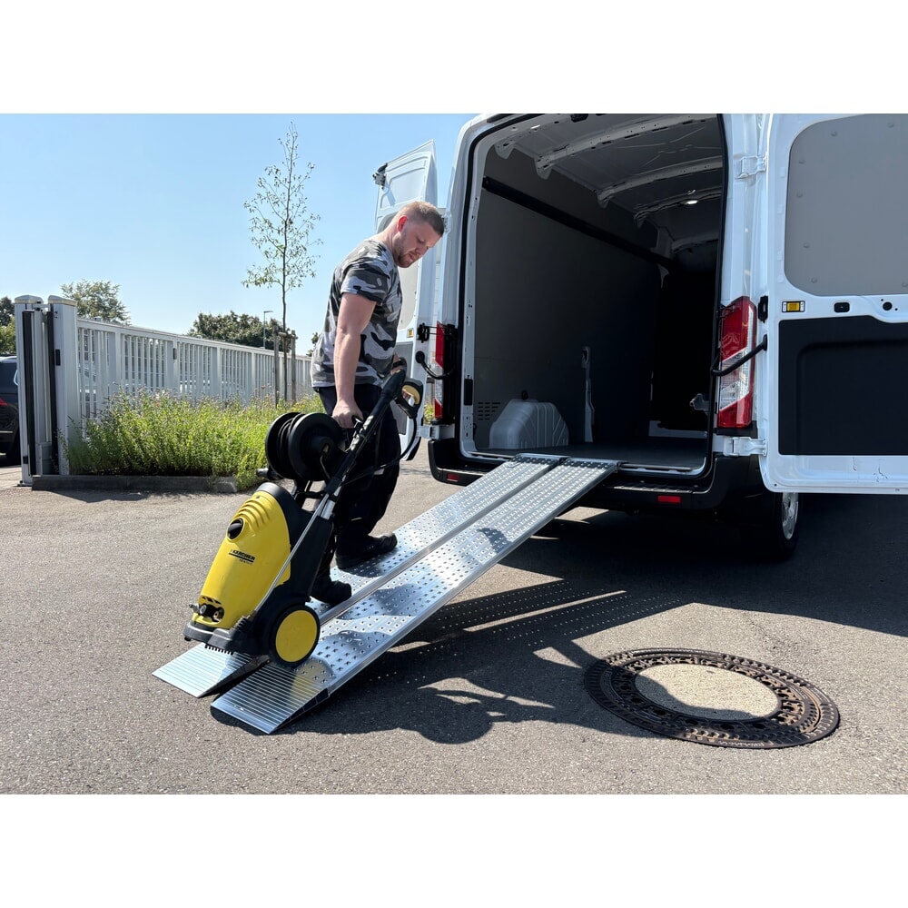 Immagine del prodotto n. 5: Guida di carico in alluminio, anti-scivolo, portata 665 kg/pz, LxL 300 x 1.500 mm