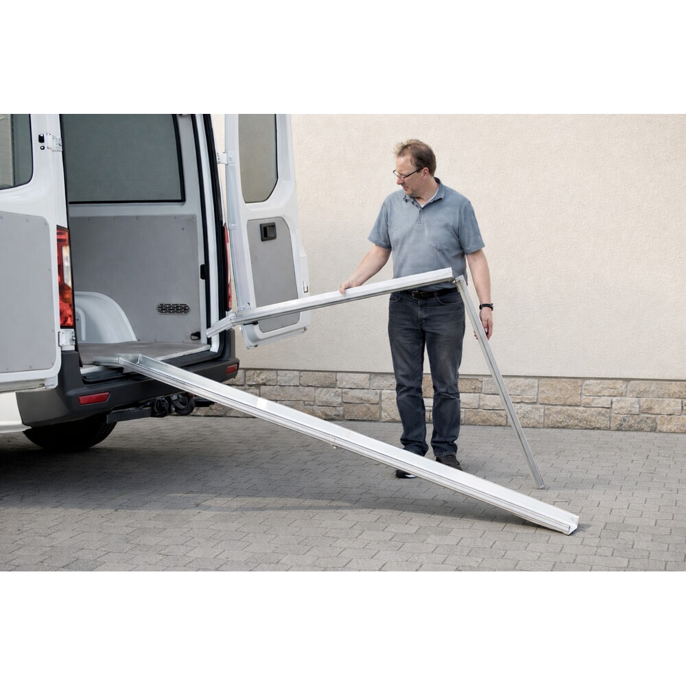 Immagine del prodotto n. 3: Altec Rampa di carico ABS-F, pieghevole, portata 400 kg, LxL 1.500 x 235 mm