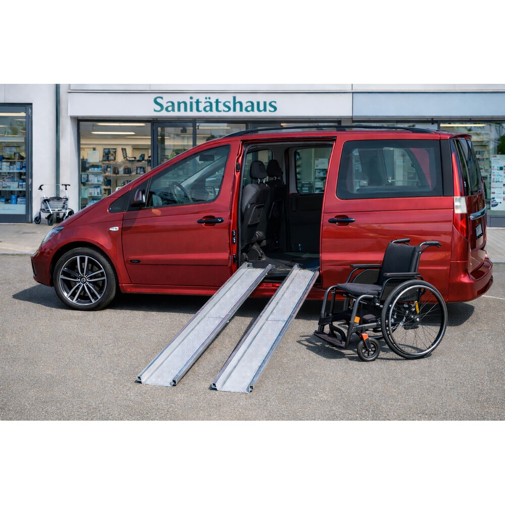 Immagine del prodotto n. 4: Altec Rampa di carico ABS-F, pieghevole, portata 400 kg, LxL 1.500 x 235 mm
