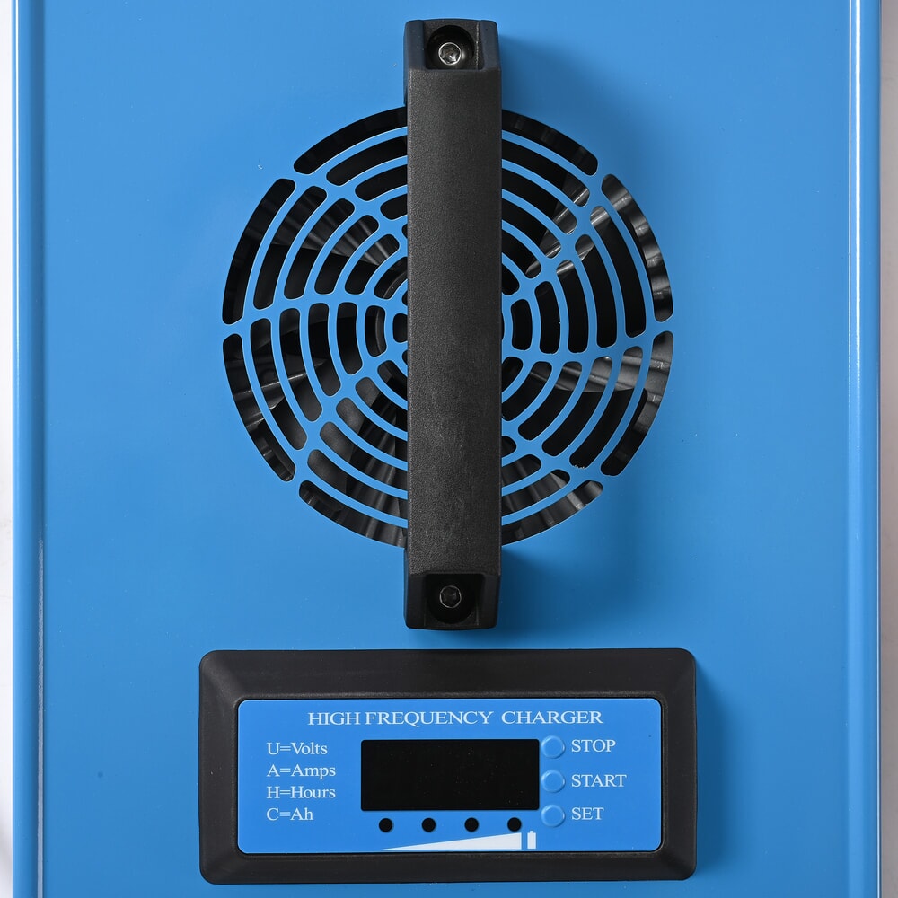 Immagine del prodotto n. 7: Caricabatteria esterno D400, 80 V, 60 A, CEE rosso 32 A, 4 poli - 3P+E per carrello elevatore elettrico AntOn by Jungheinrich CBH 2.0