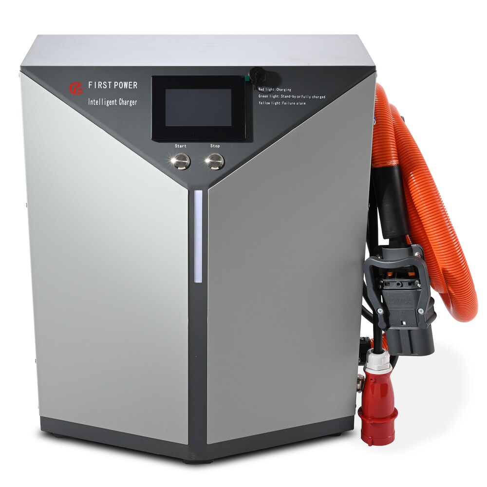 Immagine del prodotto: Caricabatteria esterno D400, 80 V, 100 A, CEE rosso 32 A, 4 poli - 3P+E per carrello elevatore elettrico AntOn by Jungheinrich CBH 2.0