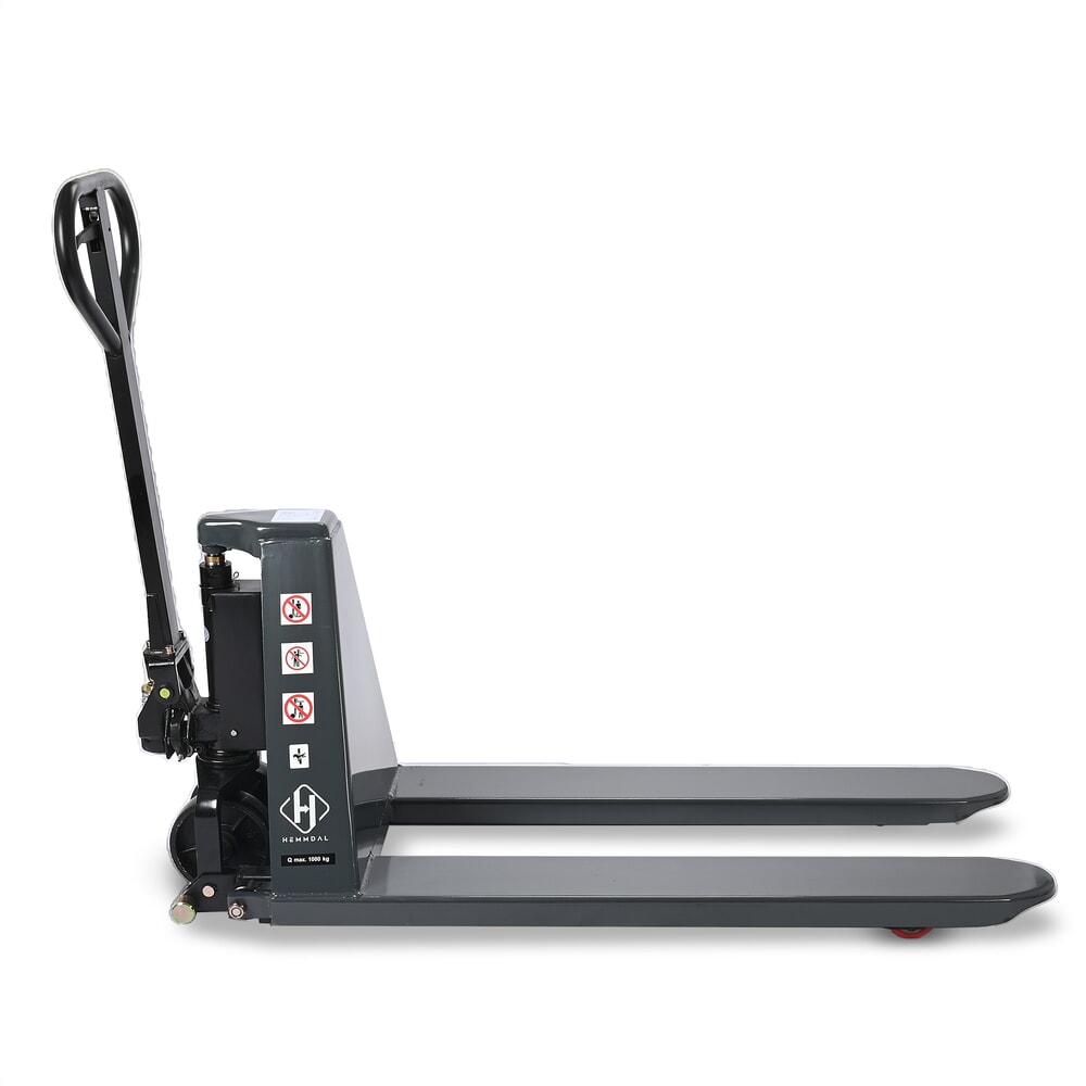 Immagine del prodotto n. 11: Transpallet a pantografo HEMMDAL PTM 1.0 Scissor, portata 1.000 kg, lunghezza forche 1.150 mm, poliuretano, rullo singolo