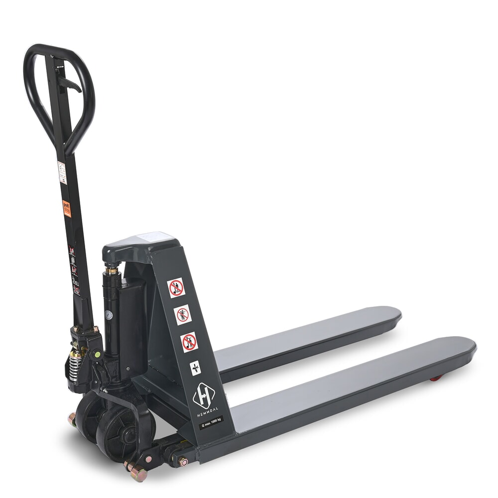 Immagine del prodotto n. 13: Transpallet a pantografo HEMMDAL PTM 1.0 Scissor, portata 1.000 kg, lunghezza forche 1.150 mm, poliuretano, rullo singolo