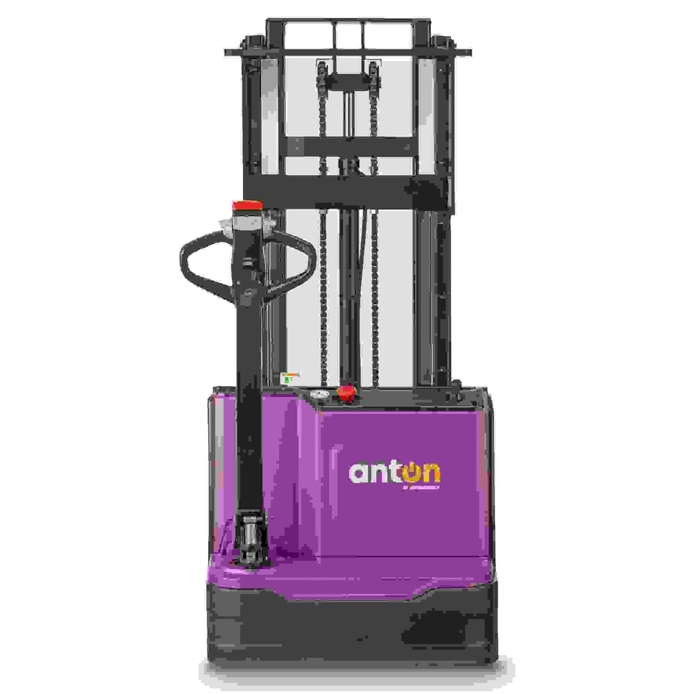 Immagine del prodotto n. 4: AntOn by Jungheinrich stoccatore elettrico PSM 1.2 con doppio montante telescopico, portata 1200 kg, altezza di sollevamento 3622 mm