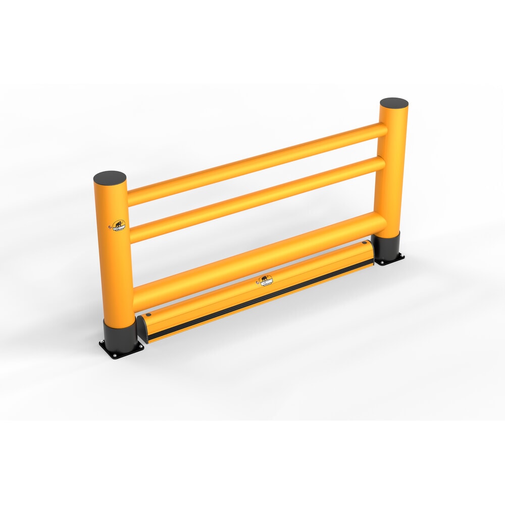 Immagine del prodotto: A.M.P.E.R.E. Parapetto anticollisione Rack Mammut®, corrimano a traversa singola Extra, lunghezza 2,00 m
