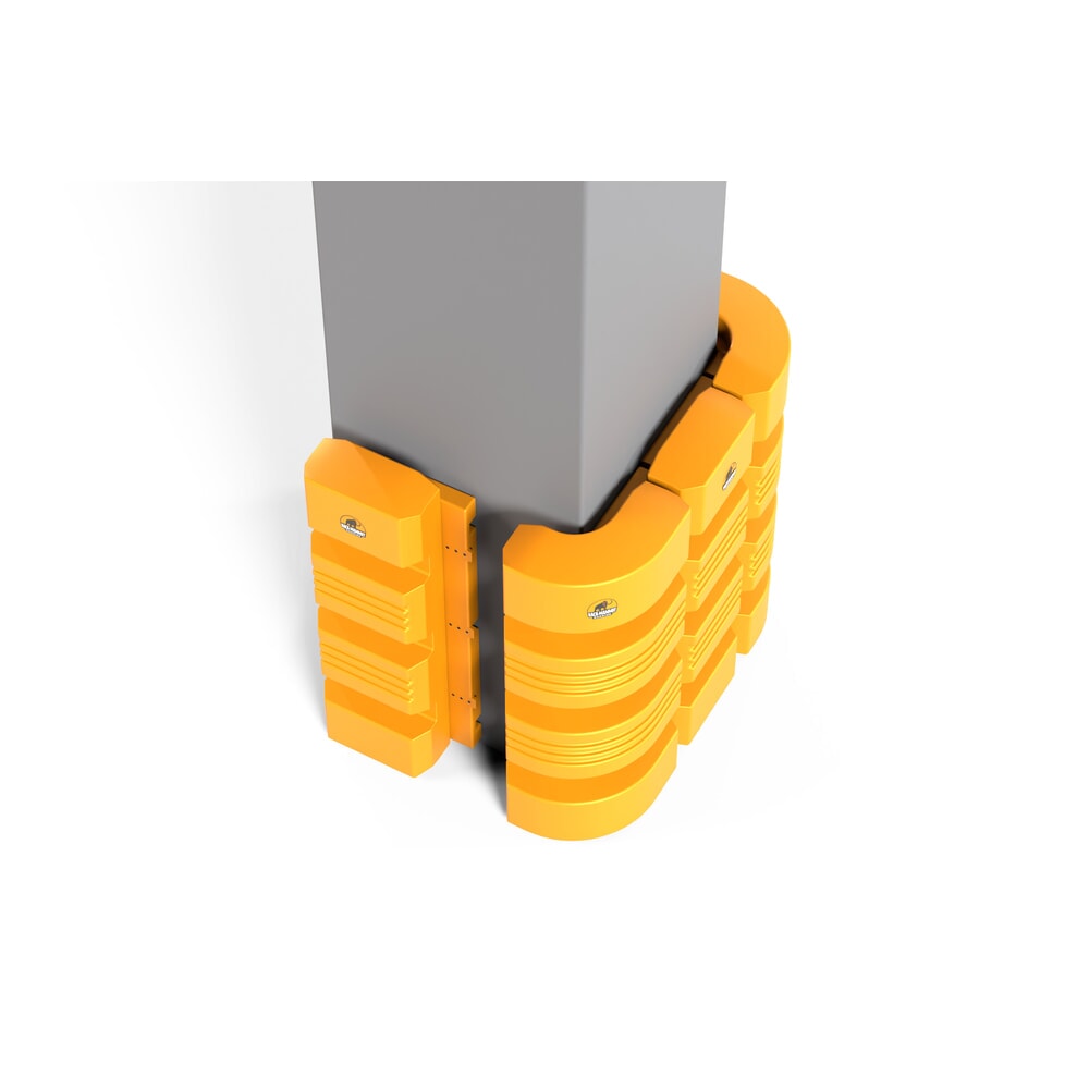 Immagine del prodotto: A.M.P.E.R.E. Protezione antiurto per colonne Universal Rack Mammut® Supreme, espandibile, altezza 1.100 mm, per dimensioni delle colonne 200–250 mm