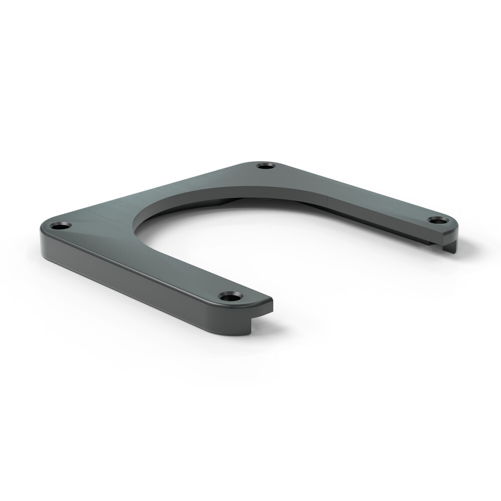 Immagine del prodotto: Piastra di montaggio per A.M.P.E.R.E. Asse di protezione anticollisione Rack Mammut®, AxLxP 25 mm x 240 mm x 220 mm