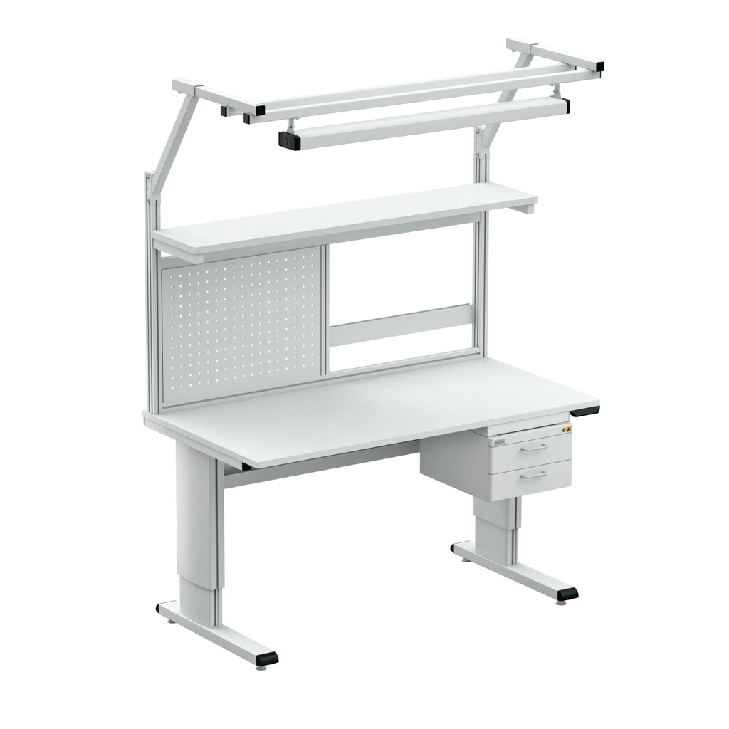Immagine del prodotto n. 4: TRESTON Tavolo da lavoro, tipo WB, regolabile in altezza, elettrico, LxP 1.500 x 800 mm