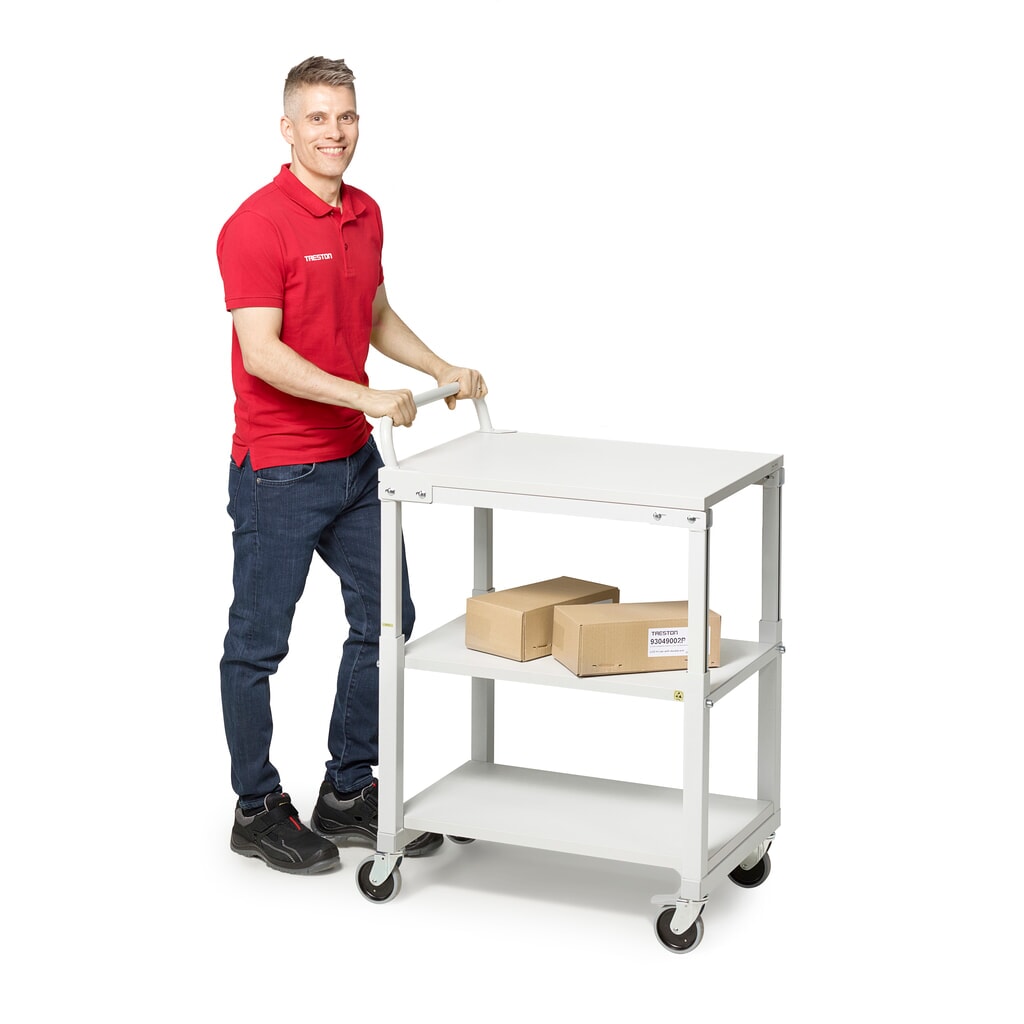 Immagine del prodotto n. 4: Basamento per carrello tavolo, LxP 700 x 500 mm, portata  40 kg