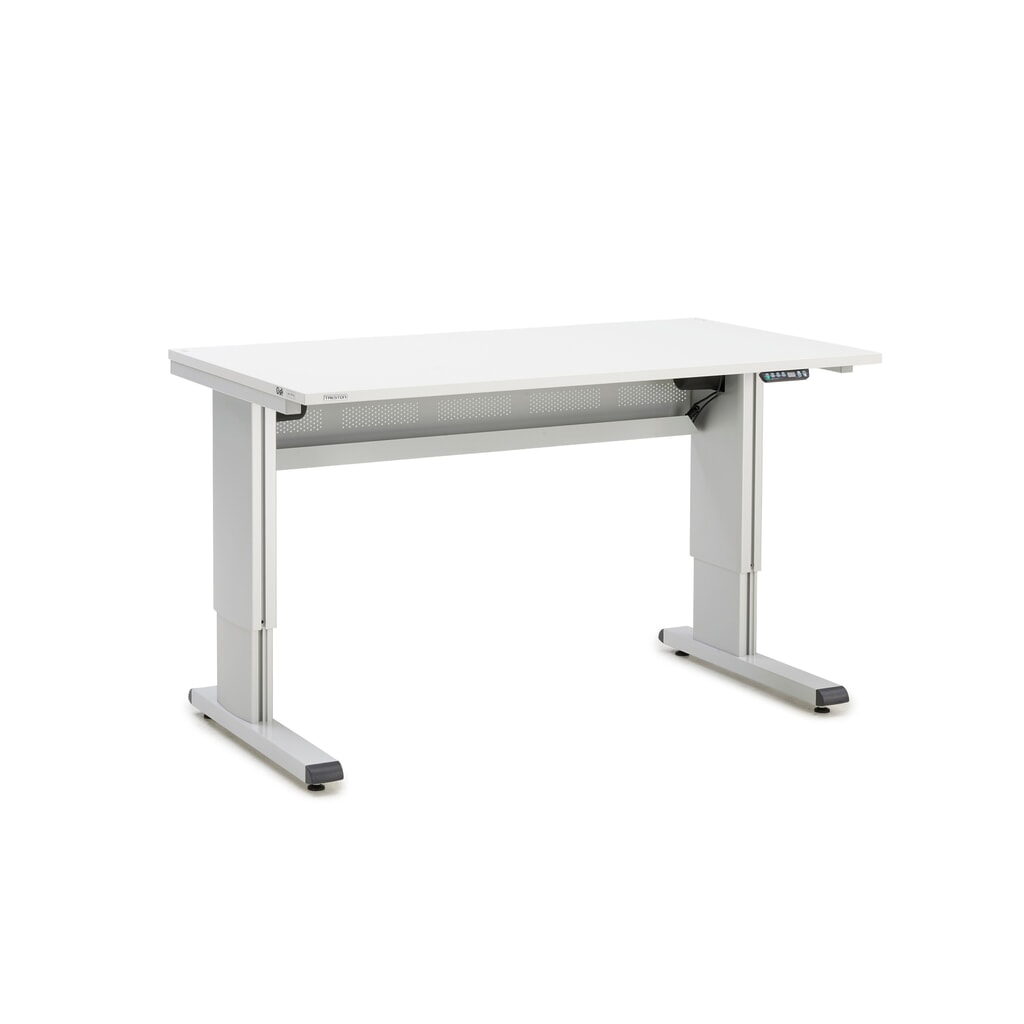 TRESTON Tavolo da lavoro, tipo WB, regolabile in altezza, elettrico, LxP 1.500 x 800 mm Immagine del prodotto: TRESTON Tavolo da lavoro, tipo WB, regolabile in altezza, elettrico, LxP 1.500 x 800 mm