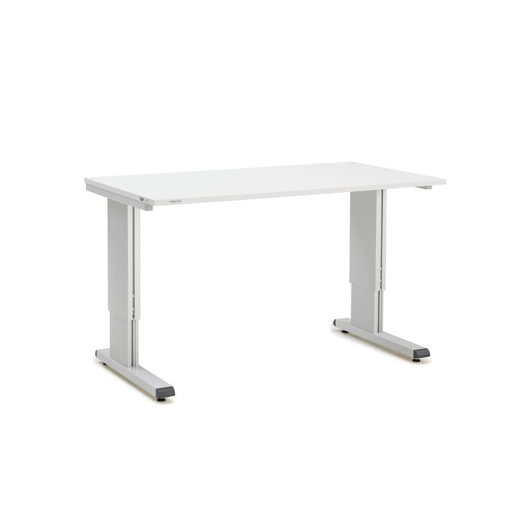 TRESTON Tavolo da lavoro, tipo WB, regolabile in altezza, manuale, LxP 1.500 x 800 mm Immagine del prodotto: TRESTON Tavolo da lavoro, tipo WB, regolabile in altezza, manuale, LxP 1.500 x 800 mm