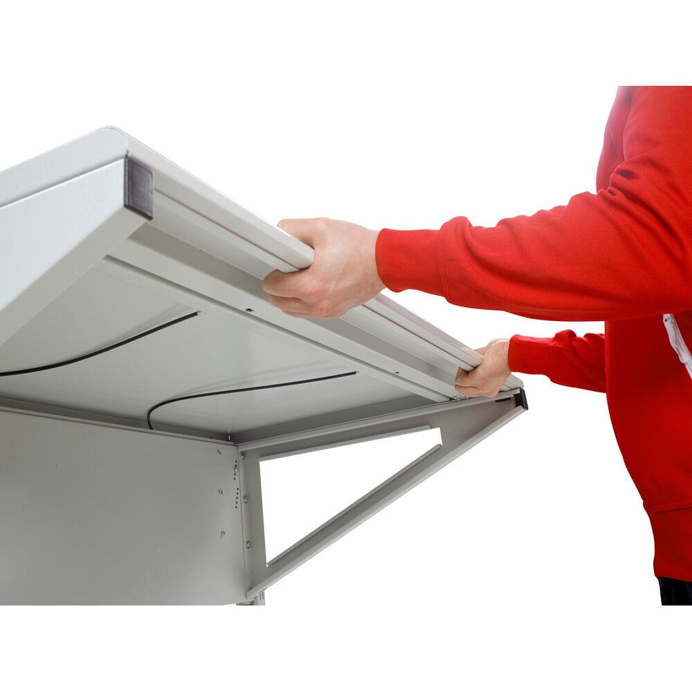 Immagine del prodotto n. 4: TRESTON tavolo da lavoro Quick Edge, altezza regolabile manualmente, LxP 1.150 x 700 mm