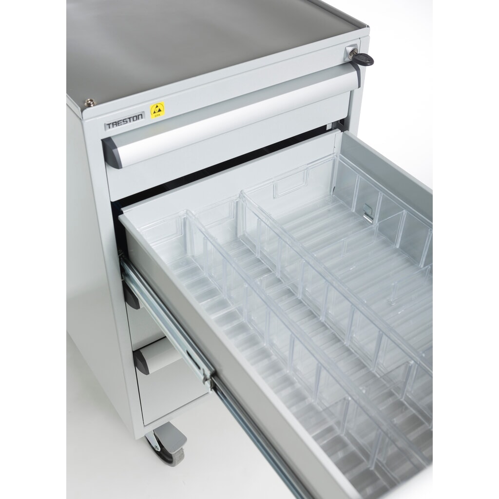 contenitori a bocca di lupo TRESTON in polistirolo, etichette incluse, HxBxT 82 x 92 x 300 mm Immagine del prodotto n. 3: contenitori a bocca di lupo TRESTON in polistirolo, etichette incluse, HxBxT 82 x 92 x 300 mm