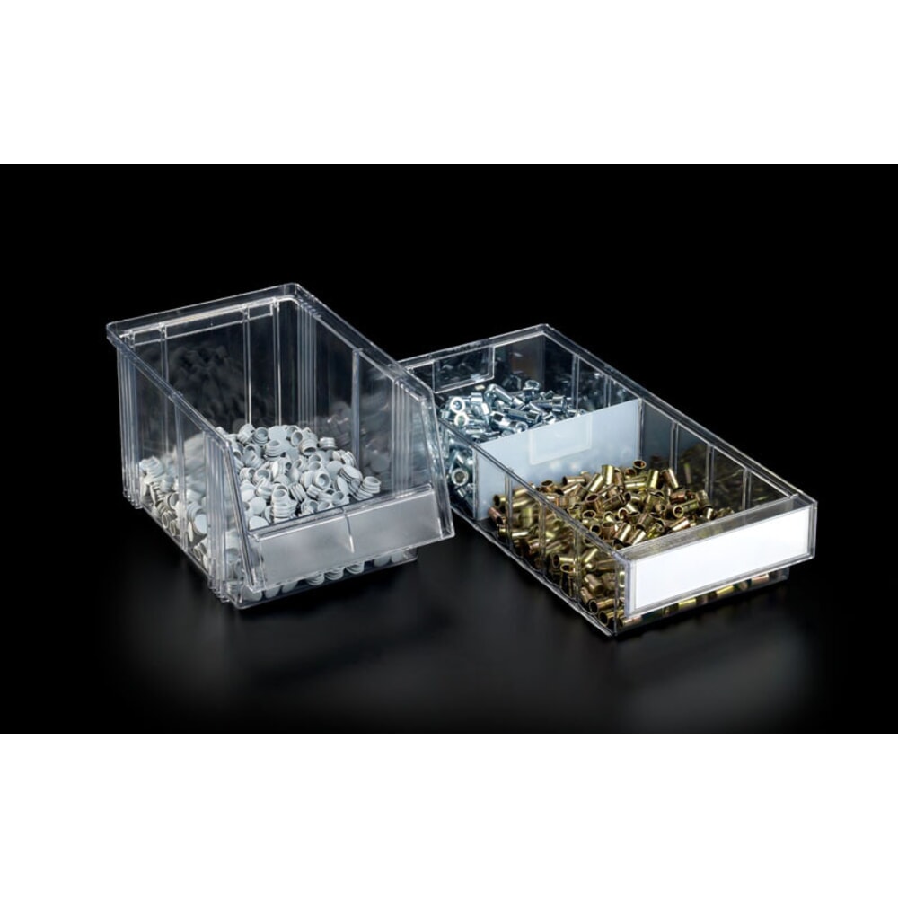 Immagine del prodotto n. 4: contenitori a bocca di lupo TRESTON in polistirolo, etichette incluse, HxBxT 82 x 92 x 300 mm