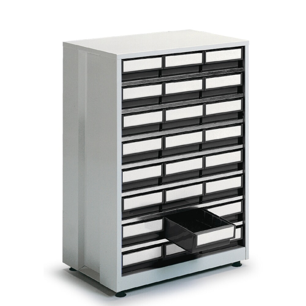 Immagine del prodotto: Cassettiera, 24 cassetti, grigio