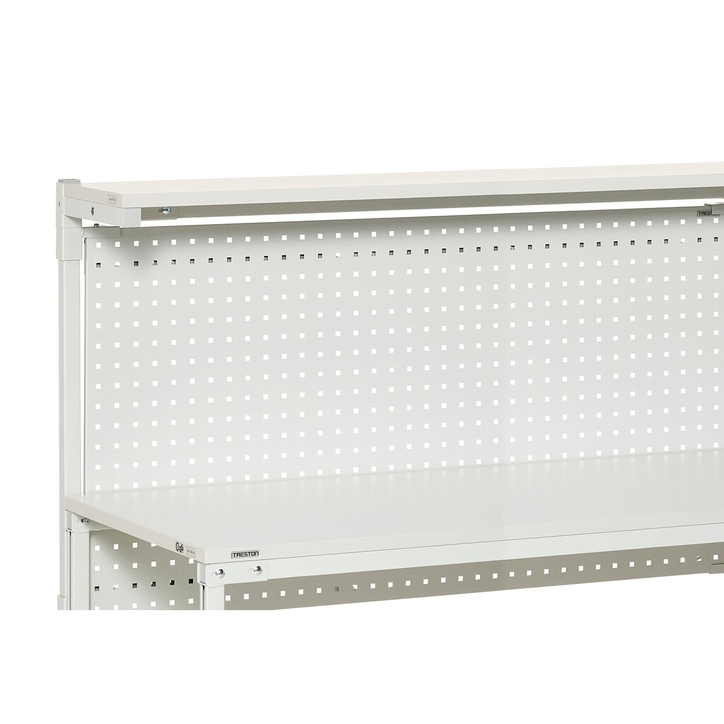 Immagine del prodotto n. 3: Piastra forata per sistemi ergonomici del posto di lavoro, per larghezza 1.800 mm