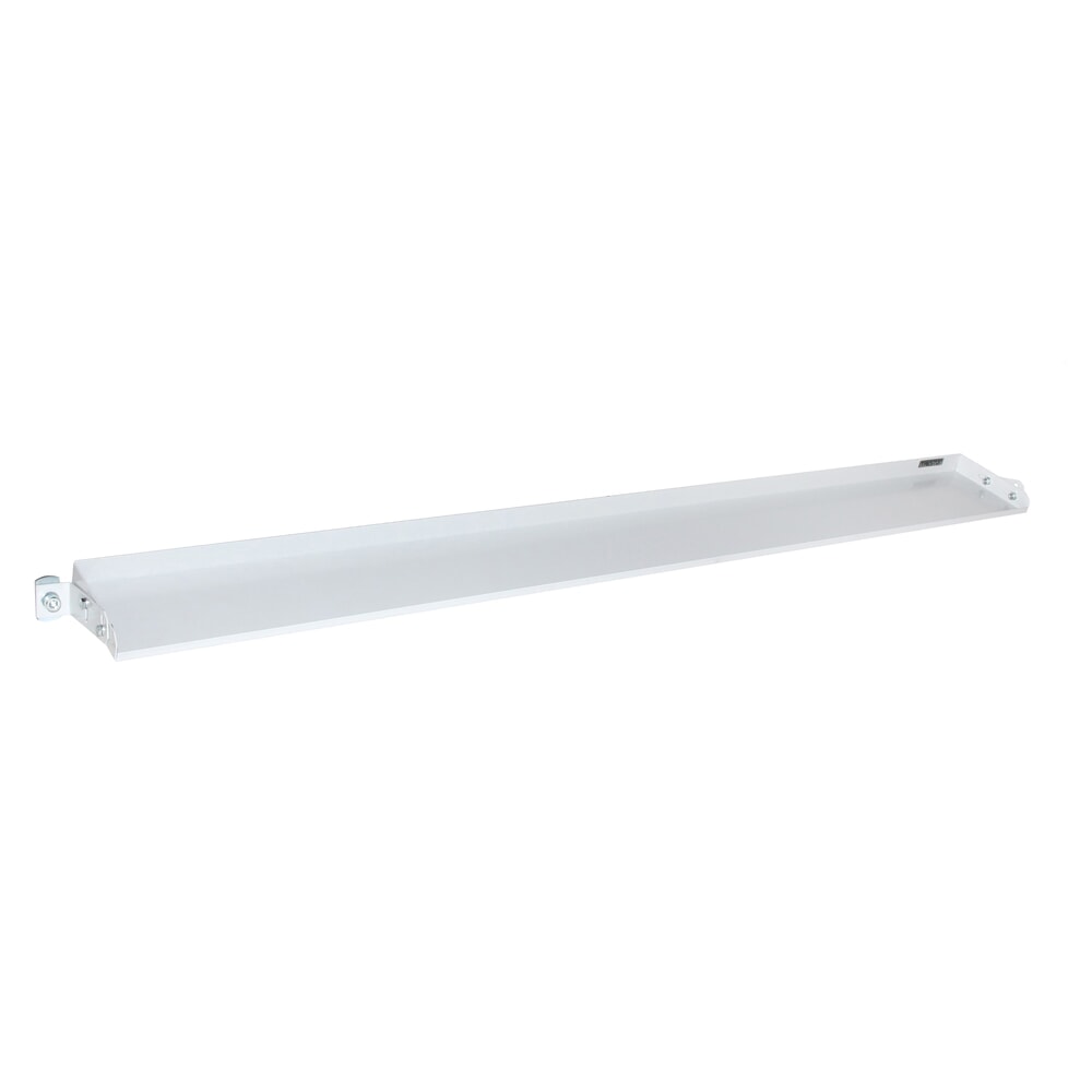 Immagine del prodotto n. 4: Ripiano per contenitori a bocca di lupo, LxP 1.719 x 145 mm, per tavoli di larghezza 1.800 mm