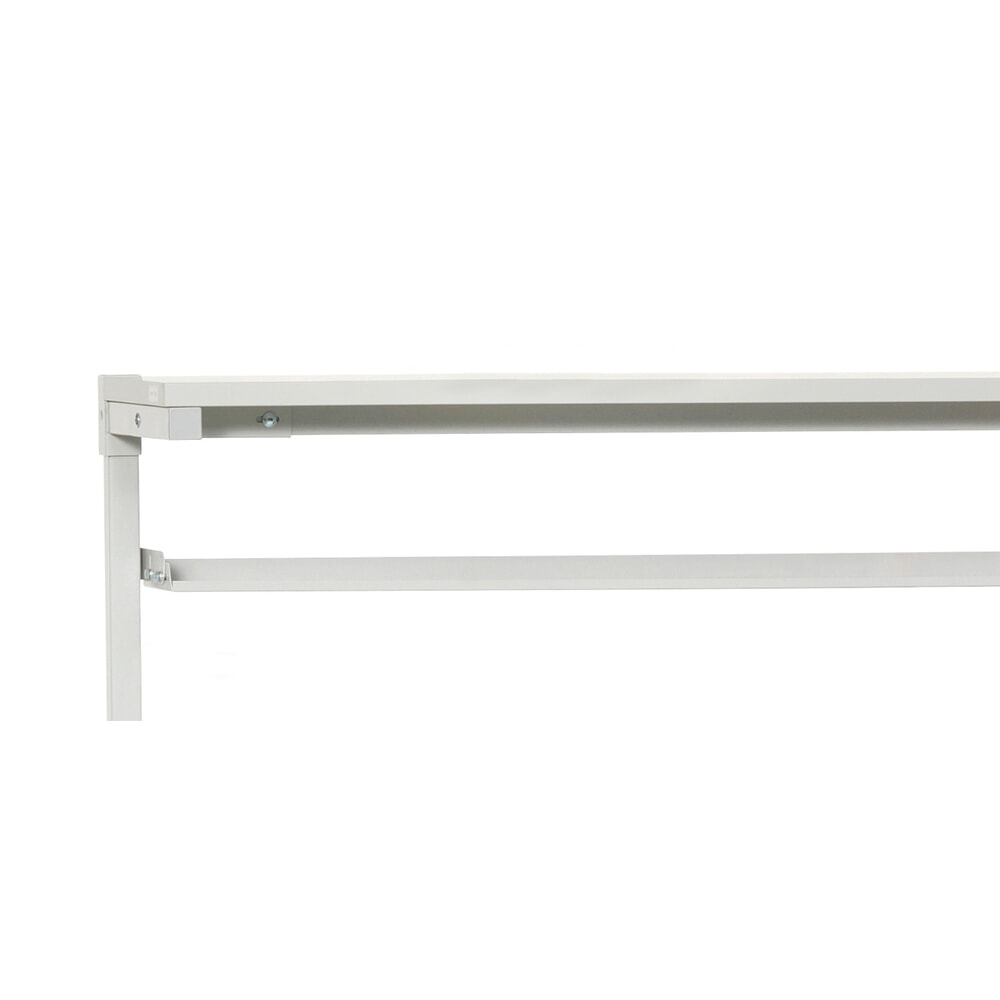 Immagine del prodotto: Ripiano per contenitori a bocca di lupo, LxP 1.119 x 145 mm, per tavoli di larghezza 1.200 mm