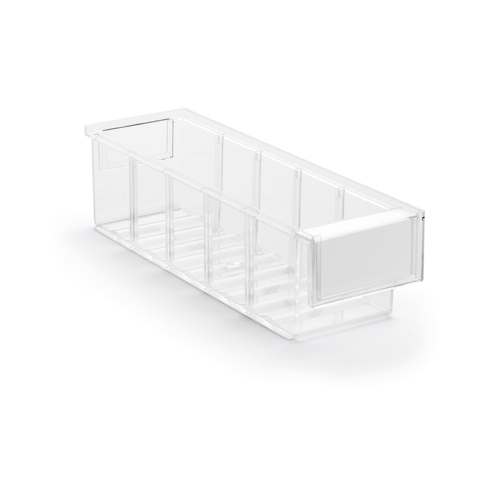 Immagine del prodotto n. 1: contenitori a bocca di lupo TRESTON in polistirolo, etichette incluse, HxBxT 82 x 92 x 300 mm