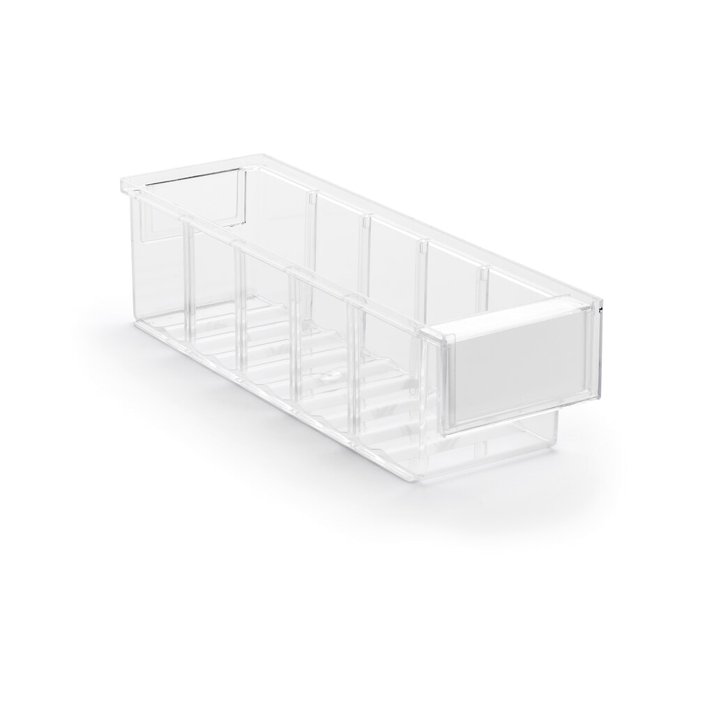 contenitori a bocca di lupo TRESTON in polistirolo, etichette incluse, HxBxT 82 x 92 x 300 mm Immagine del prodotto n. 1: contenitori a bocca di lupo TRESTON in polistirolo, etichette incluse, HxBxT 82 x 92 x 300 mm