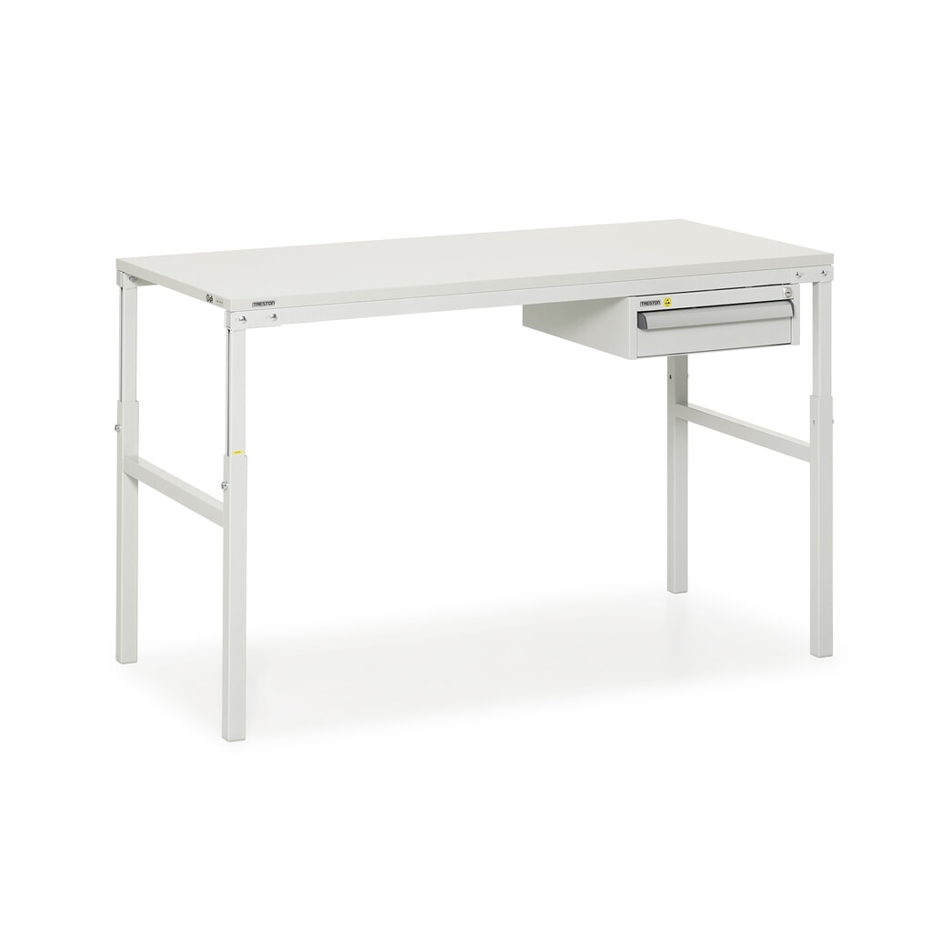 Tavolo da lavoro TRESTON, tavolo base regolabile in altezza, portata 150 kg, LxP 700 x 500 mm Immagine del prodotto n. 6: Tavolo da lavoro TRESTON, tavolo base regolabile in altezza, portata 150 kg, LxP 700 x 500 mm