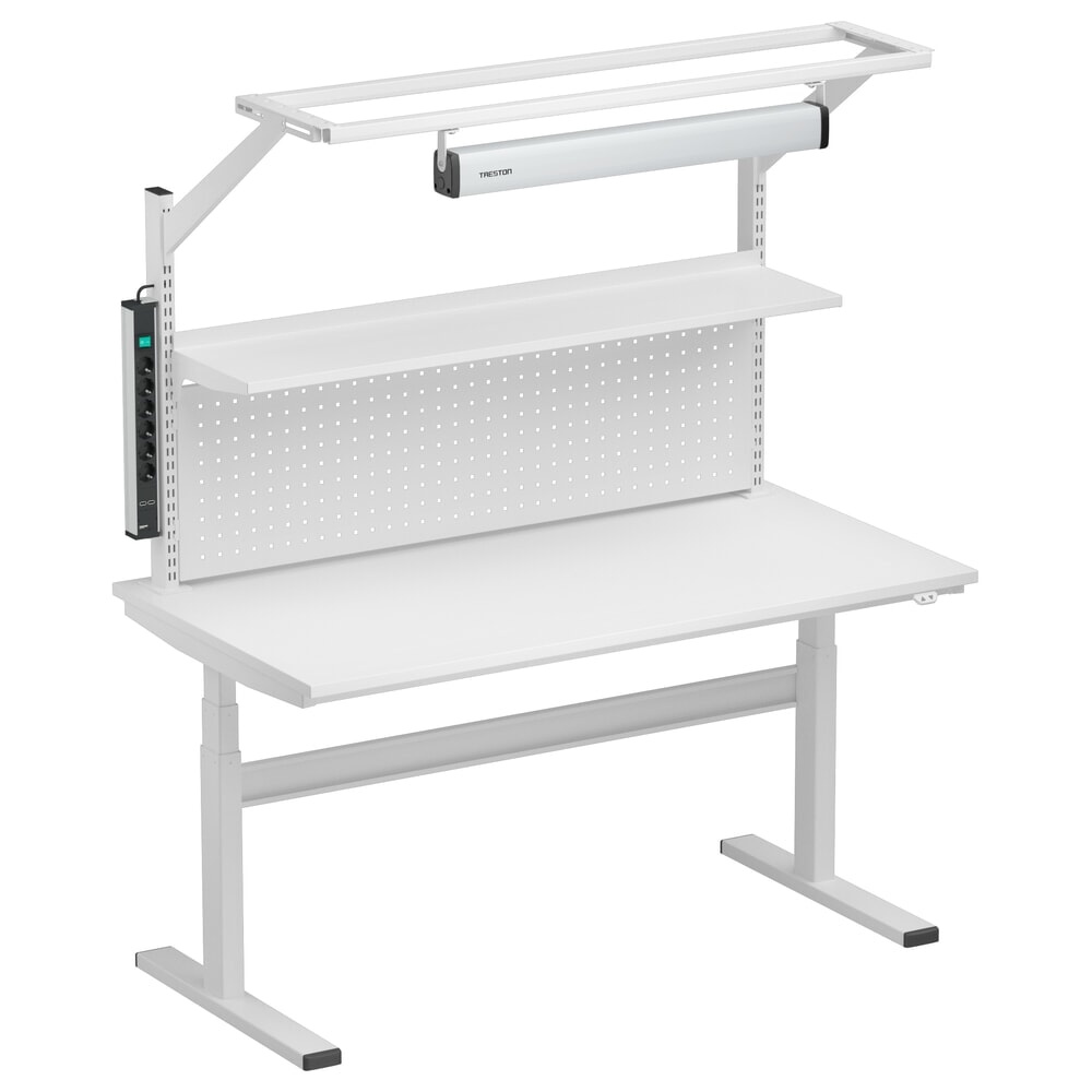 Immagine del prodotto n. 5: Tubi griglia per tavolo da lavoro TRESTON TED, con flangia, altezza 790 mm, 2 pz./SU