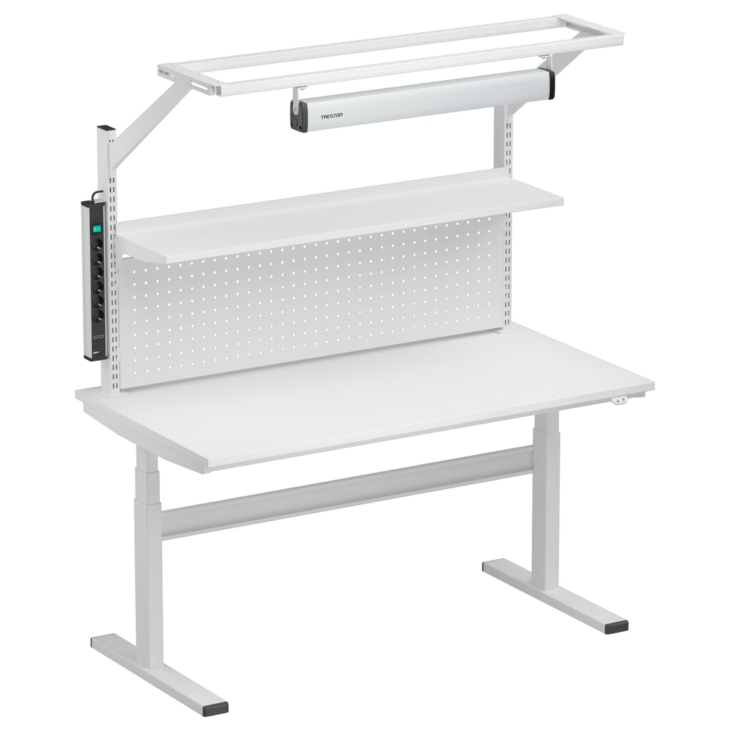 Immagine del prodotto n. 5: Tubi griglia per tavolo da lavoro TRESTON TED, con flangia, altezza 790 mm, 2 pz./SU