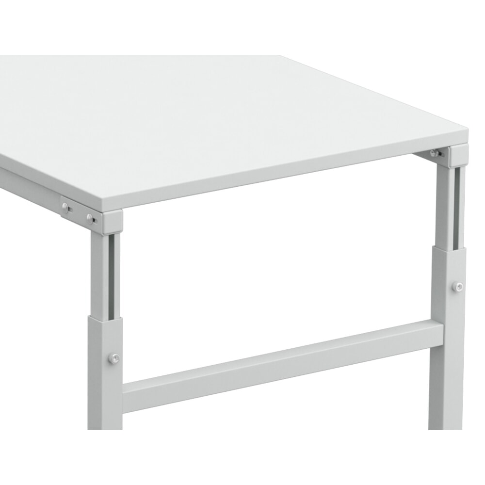 Immagine del prodotto n. 4: Tavolo angolare componibile per sistema postazione di lavoro, regolabile in altezza, portata 150 kg, LxP 1.200 x 700 mm
