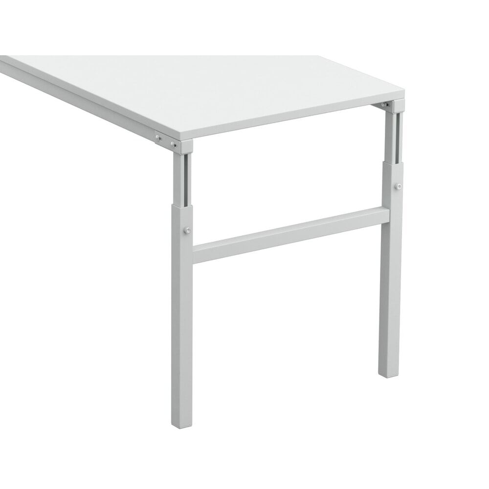 Immagine del prodotto n. 5: Tavolo angolare componibile per sistema postazione di lavoro, regolabile in altezza, portata 150 kg, LxP 1.200 x 700 mm
