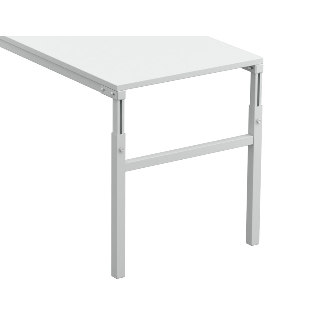 Immagine del prodotto n. 5: Tavolo angolare componibile per sistema postazione di lavoro, regolabile in altezza, portata 150 kg, LxP 1.200 x 700 mm