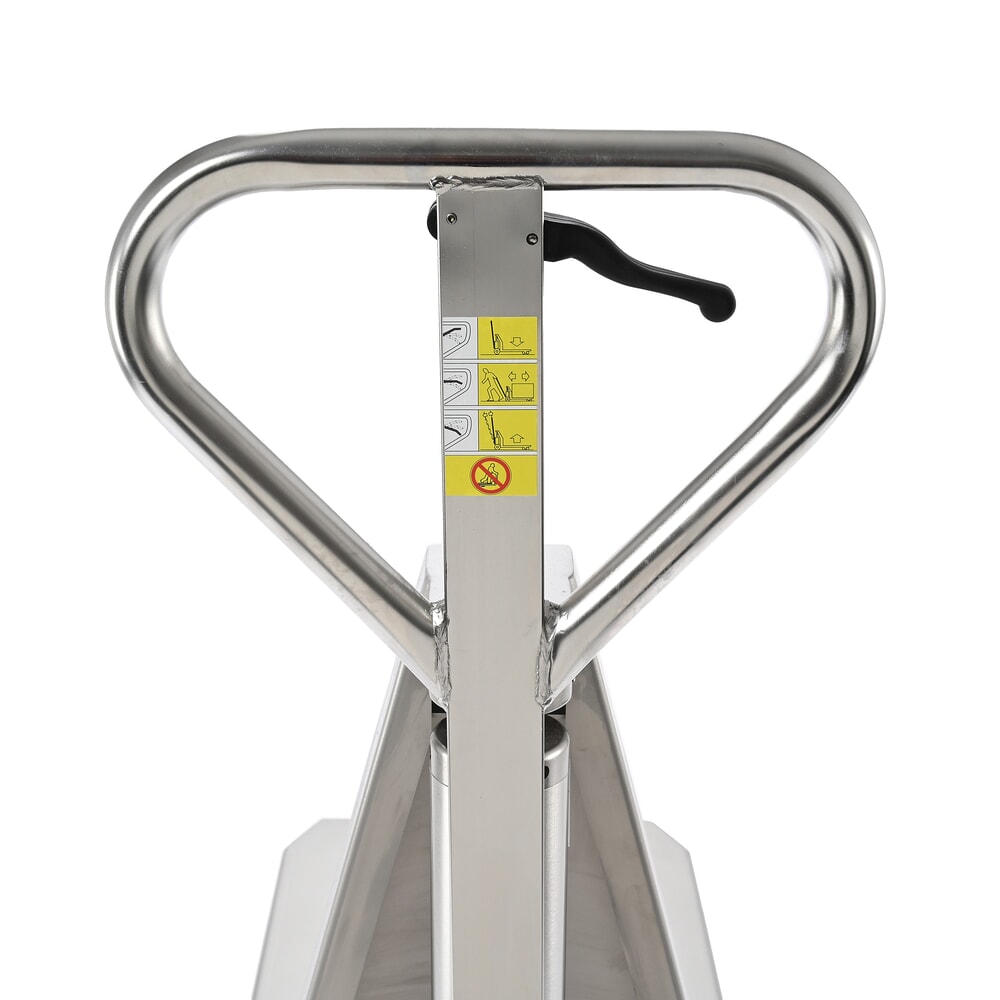 Immagine del prodotto n. 3: Transpallet a pantografo in acciaio inox Ameise® PTM 1.0 Scissor INOX, portata 1.000 kg, lunghezza forche 1.200 mm, nylon