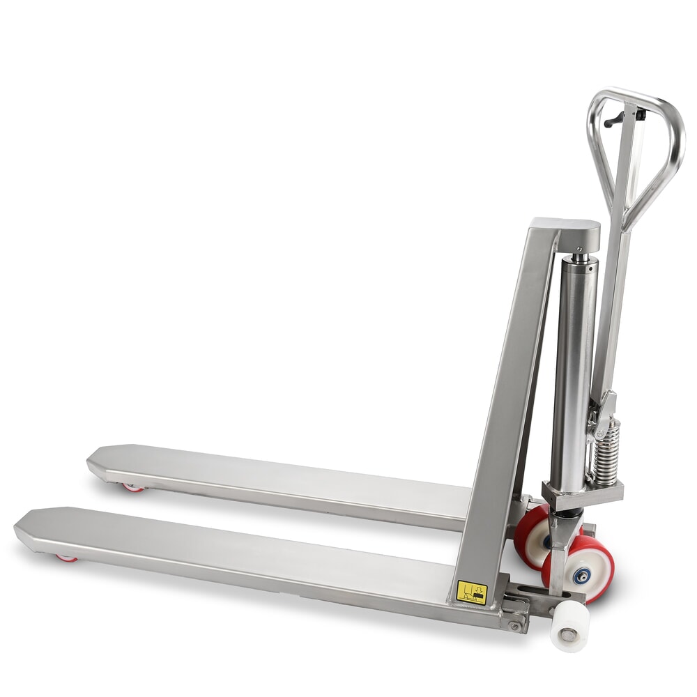Immagine del prodotto n. 4: Transpallet a pantografo in acciaio inox Ameise® PTM 1.0 Scissor INOX, portata 1.000 kg, lunghezza forche 1.200 mm, nylon