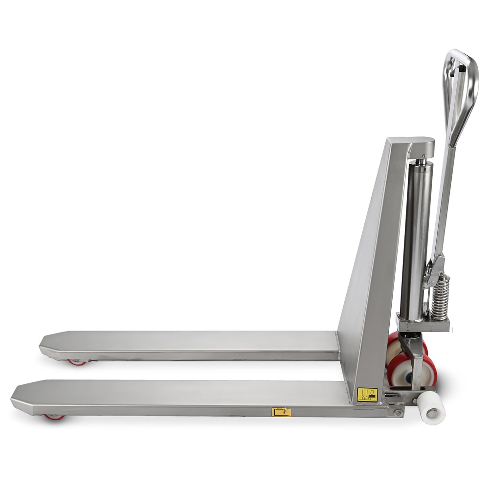 Immagine del prodotto n. 5: Transpallet a pantografo in acciaio inox Ameise® PTM 1.0 Scissor INOX, portata 1.000 kg, lunghezza forche 1.200 mm, nylon