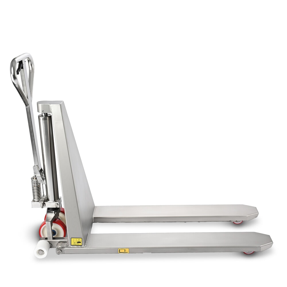 Immagine del prodotto n. 9: Transpallet a pantografo in acciaio inox Ameise® PTM 1.0 Scissor INOX, portata 1.000 kg, lunghezza forche 1.200 mm, nylon