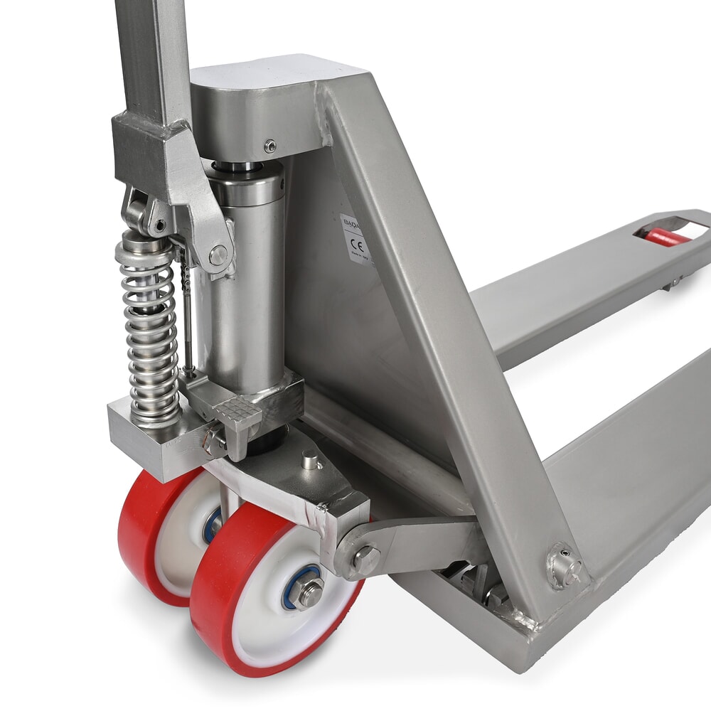Immagine del prodotto n. 6: Transpallet in acciaio inox Ameise® PTM 2.0 INOX, portata 2.000 kg, lunghezza forche 1.150 mm, nylon