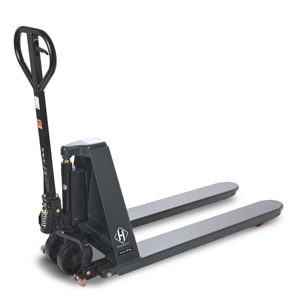 Immagine del prodotto n. 10: Transpallet a pantografo HEMMDAL PTM 1.0 Scissor, portata 1.000 kg, lunghezza forche 1.150 mm, poliuretano, rullo singolo