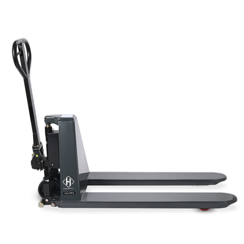 Immagine del prodotto n. 13: Transpallet a pantografo HEMMDAL PTM 1.0 Scissor, portata 1.000 kg, lunghezza forche 1.150 mm, poliuretano, rullo singolo