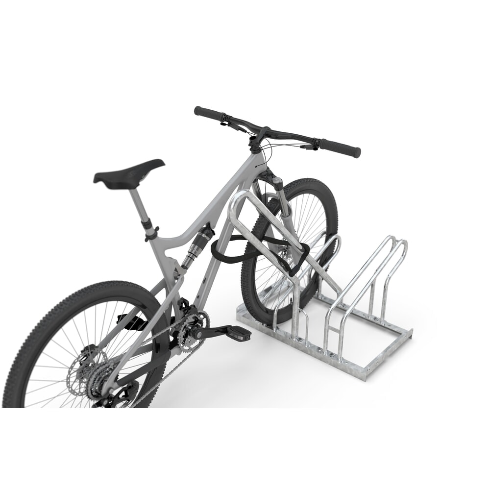 Immagine del prodotto n. 6: wsm® tettoia per biciclette Leipzig, tetto piano con attica, per 8 biciclette