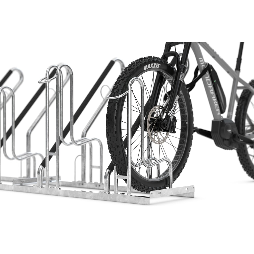 Immagine del prodotto n. 3: wsm® tettoia per biciclette Professional Köln, vetrata ESG, illuminazione integrata, kit, per 6 biciclette, AxLxP 2440 mm x 3180 mm x 2165 mm