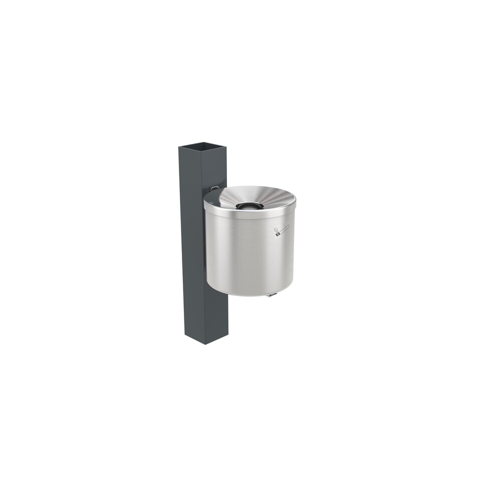 Immagine del prodotto n. 3: wsm® rifugio per fumatori Professional Köln, vetrata ESG, illuminazione integrata, kit, AxLxP 2440 mm x 2165 mm x 2165 mm