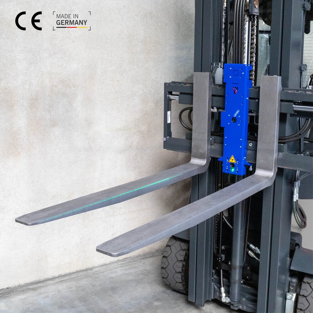 Immagine del prodotto n. 7: VETTER® LIZZARD Premium, sistema di guida laser delle forche e con telecamera, ISO 2A